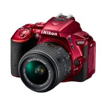 Nikon D5500 DSLR - Red - ի նկար